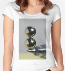 An Act of Balance Women's Fitted Scoop T-Shirt