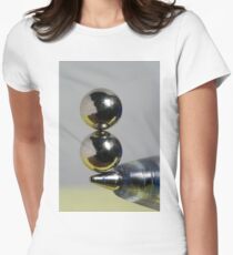An Act of Balance Women's Fitted T-Shirt