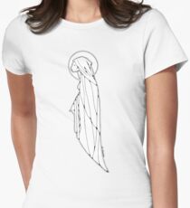 Geisterfrau Tailliertes T-Shirt für Frauen