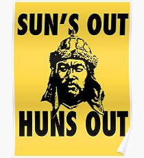 Sun's Out, Huns Out Poster