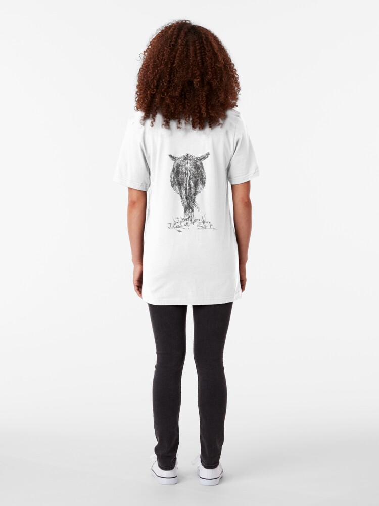 Alternate view of Cautious Ass Slim Fit T-Shirt