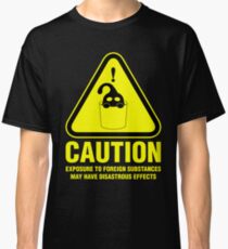 Suu Hazard Sign (English version, for dark backgrounds) Classic T-Shirt