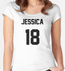 Jessica Jung Jersey Women's Fitted Scoop T-Shirt