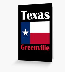 Greenville TX Greeting Card