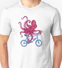 Radfahren Octopus Slim Fit T-Shirt