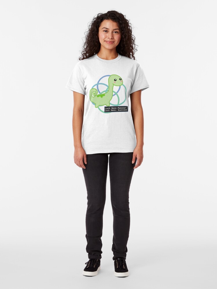 Alternate view of The Loch Ness Monster Classic T-Shirt