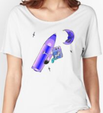 Moon Women's Relaxed Fit T-Shirt