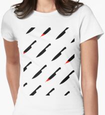 Gekleidet zum Töten Tailliertes T-Shirt für Frauen