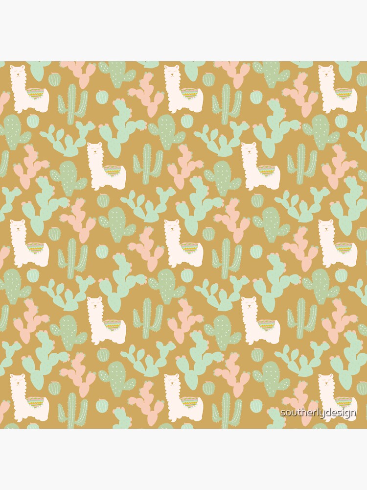 Western Llamas by southerlydesign