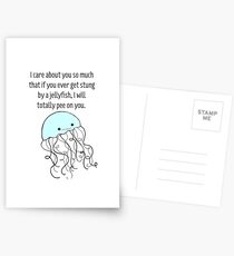 I Will Pee On You Postcards