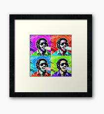 STEVIE WONDER! Framed Print