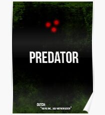 Predator - minimal movie poster Poster