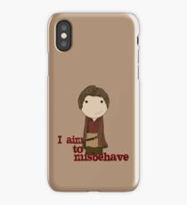 Aim to Misbehave iPhone Case