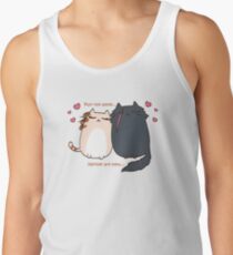 Purr not alone... Neither are mew... Men's Tank Top