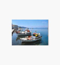 BOOTE IN THASSOS HAFEN.2. Galeriedruck