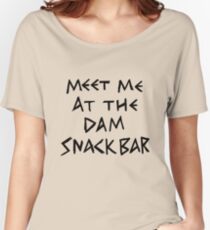 The Dam Snack Bar Women's Relaxed Fit T-Shirt
