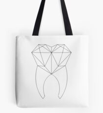 Geo Tooth Tote Bag