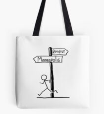 Minneapolis Reality Tote Bag