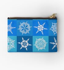 Snowflake Pattern Studio Pouch