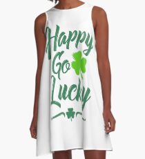 HAPPY GO LUCKY A-Line Dress
