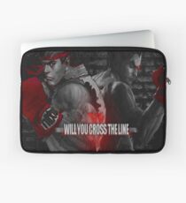 Will You Cross the Line Laptop Sleeve