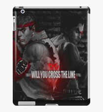 Will You Cross the Line iPad Case/Skin
