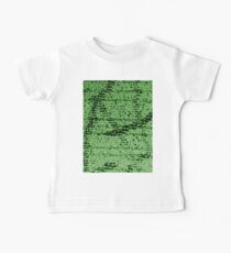 Abstract Green Baby Tee