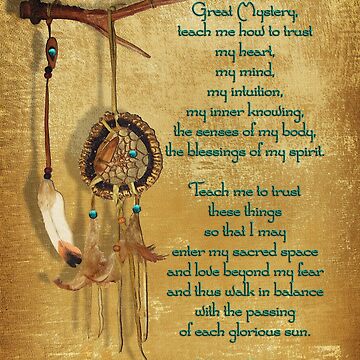 Artwork thumbnail, Lakota Prayer Dream Catcher by Irisangel