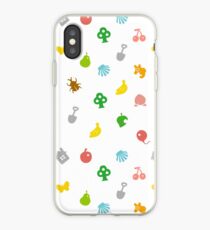 Animal Crossing Amiibo Karte - Muster iPhone-Hülle & Cover