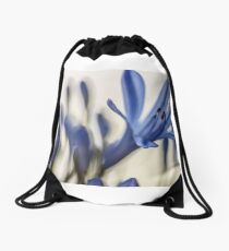 Blur, flowers Drawstring Bag