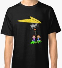 Easter Bunny on Kite Classic T-Shirt