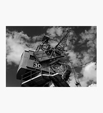 Dockside crane, Bristol waterfront Photographic Print
