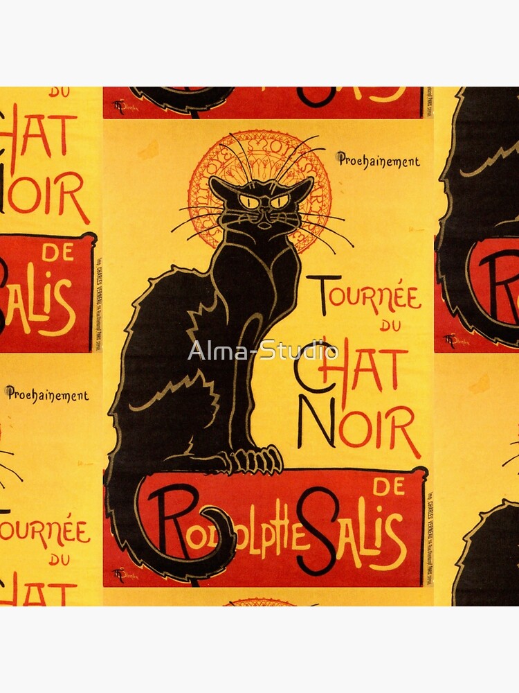 Chat Noir Black Cat Vintage Poster Tote Bag