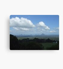 Glasshouse Mountains Canvas Print