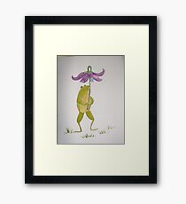 Fun frogs 2. Framed Print
