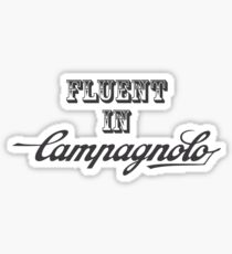 Fluent In Campagnolo Sticker
