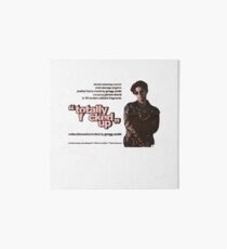 Totally F cked Up Art Board Print