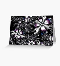 Metalwork Flowers Greeting Card