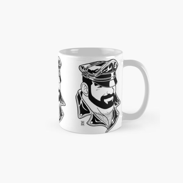 ADAM LIKES LEATHER - LINEART Classic Mug