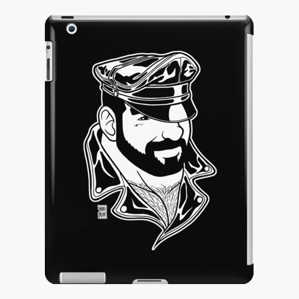 ADAM LIKES LEATHER - LINEART iPad Snap Case