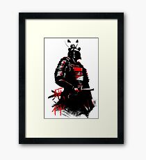 Shinigami Samurai Framed Print