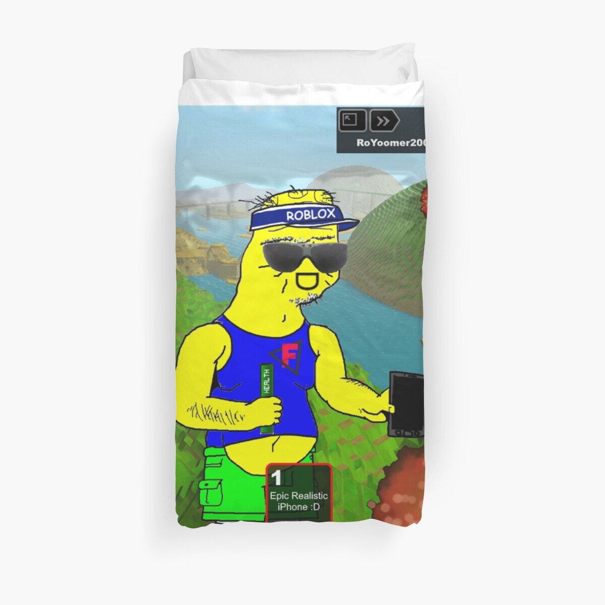 Roblox Boomer 2 Duvet Cover By Boomerusa Redbubble