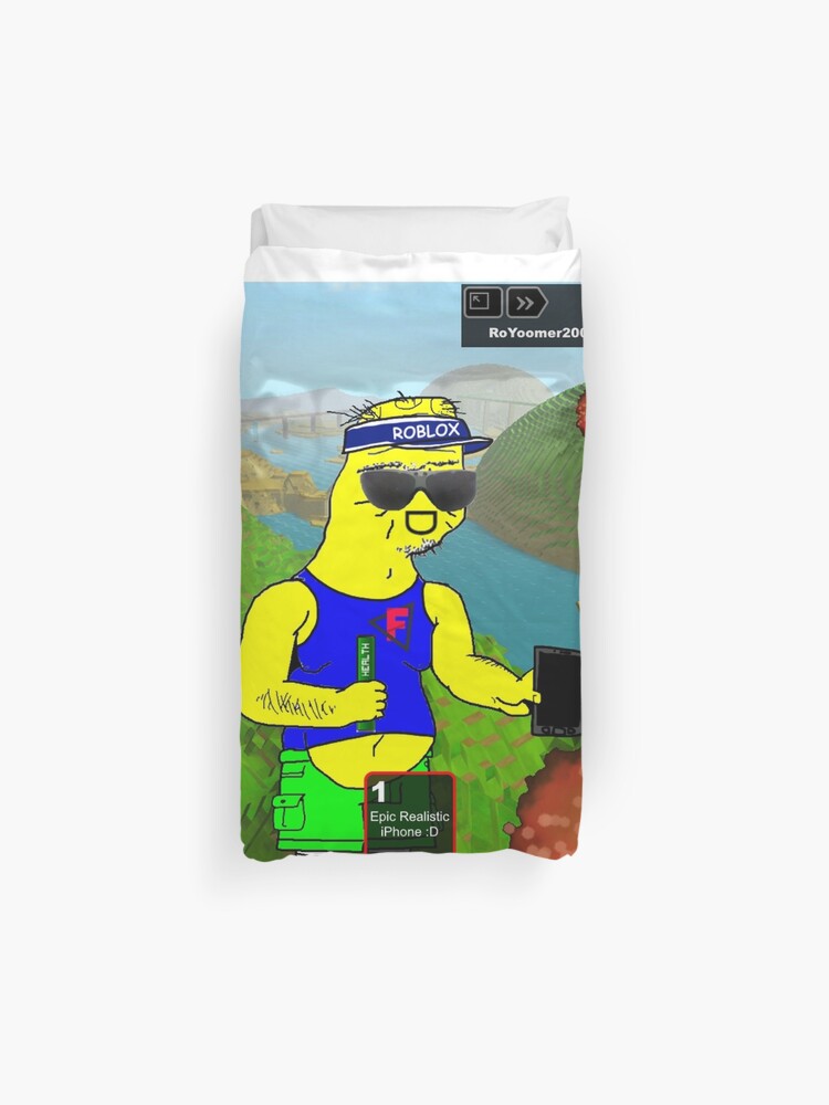 Roblox Boomer 2 Duvet Cover By Boomerusa Redbubble - roblox boomer 2 greeting card