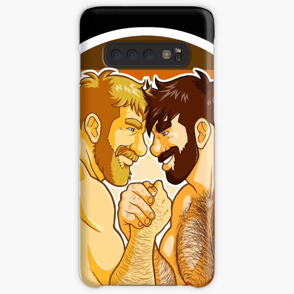 ADAM AND MIKE LIKE ARM WRESTLING BEAR PRIDE - CIRCLE Samsung Galaxy Snap Case