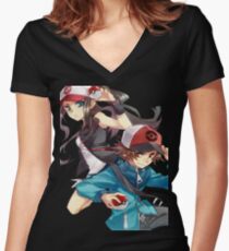 Pokemon Women's Fitted V-Neck T-Shirt