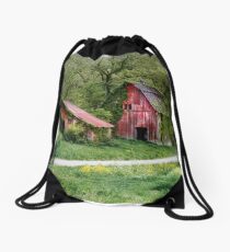 Deserted Drawstring Bag
