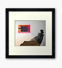 RECLINER Framed Print