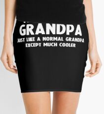 Gifts For Mail Carrier's Grandpa Mini Skirt