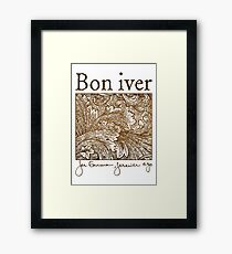 Bon Iver - For Emma, Forever Ago Framed Print
