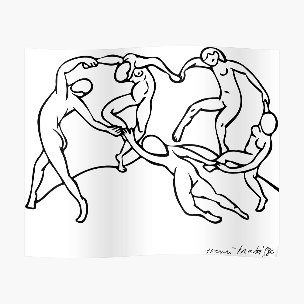 Download "Henri Matisse The Dance and Music Line Artwork Hermitage ...